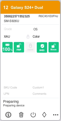 Preparing in AT Mode